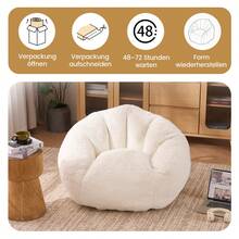 Bean Bags - White - View 2