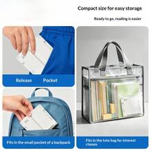 1pc Small Foldable Book Stand, Multi-Function Reading Holder, Universal Phone And Tablet Support Stand, Student Back To School Office Desktop Supplies - 1pc - View 9