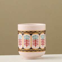 choxila 1pc/4pcs Set Ceramic Coffee Cup, Middle Eastern Style Design, Espresso Mug, Tea Cup, Milk Cup,Arabic Coffee Cup – 180ml,Saudi National Day Gift, Ramadan/Eid Al-Adha Gifts - Porcelain Cup - View 9