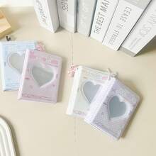 Cute PVC Photo Holder, Idol Fan Meeting Card, Photo Album Storage Card, Book Card Protective Sleeve, Credit Card/ID Card Storage Box, Suitable For Women, Girls, Mothers, College Roommates, Family And Friends, Photo Hanging Decoration - Multicolor - View 4