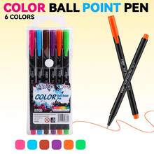 6/8/10/12pcs 1mm Colorful Oil-Based Markers, Student & Office Stationery Pens, Suitable For Crafts, Bookkeeping, Hand Drawing, Notebook Ballpoint Pens, Back To School - Multicolor - View 13