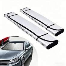 Car Sunshade, Reflective Sunshade With UV Protection And Sun Protection, Foldable Sunshade, Keeps Car Interior Cool, Available In 2 Models, Suitable For Multiple Car Models, Foldable Universal Car Sunshade, Windshield Sunshade, Car Accessories - Car Sunshade - View 1