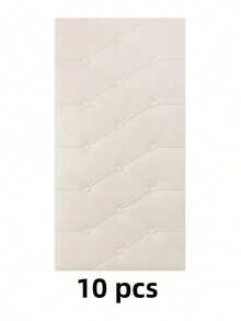 6片/10片（厚度4mm）35cm*70cm 3D壓紋泡棉壁紙 仿皮革紋理 柔軟 - 彩色 - 查看 16