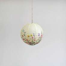 Ins Style Pastoral Butterfly & Floral Paper Lantern, Suitable For Wedding, Window Display And Cozy Decor, Hanging Lantern Can Be Used For Flower Shop Atmosphere - Multicolor - View 7