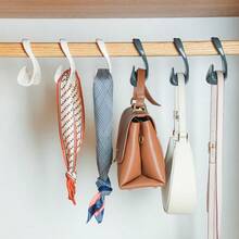 10pcs Space-Saving Anti-Deformation Closet Storage Hooks, Practical Novelty Women's Gift - Multicolor - View 8
