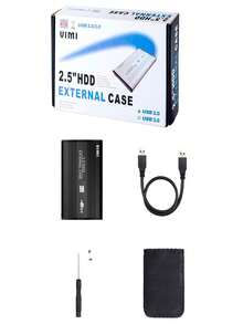 2.5-Inch SATA To USB 2.0 Hard Drive Enclosure - View 3