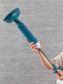 Toilet Plunger Drain Unclogger Powerful Suction Pipe Clog Remover Tool Sewer Drain Clog Removal Tool Drain Unclogging Tool - Multicolor - View 6