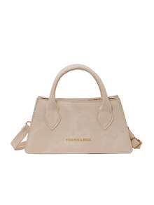 BAILEE Stylish And Minimalist PU Shoulder Bag With Detachable Box-Shaped Strap, Perfect For Pairing With Outfits For Shopping Or As A Gift. - Multicolor - View 16