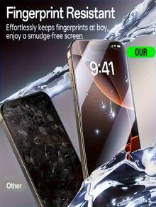 10-Pack 8K Ultra HD Tempered Glass Screen Protectors Compatible With For Iphone 18 Pro Max/17 Pro Max/Fold/17 Pro Air/17E/17/16/15/14/13/12/11/Plus/Mini/Xs Max/X/Xr/7/8/Se Dynamic Island Compatible 9H Hardness Upgrade Edge Protection Scratch Resista - Clear - View 7