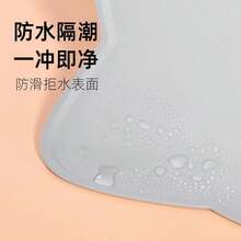 防水寵物餵食墊，適用於貓狗，防滑易清潔，保護地板免受食物濺灑與污漬，保持地板清潔 - 多色 - 查看 2
