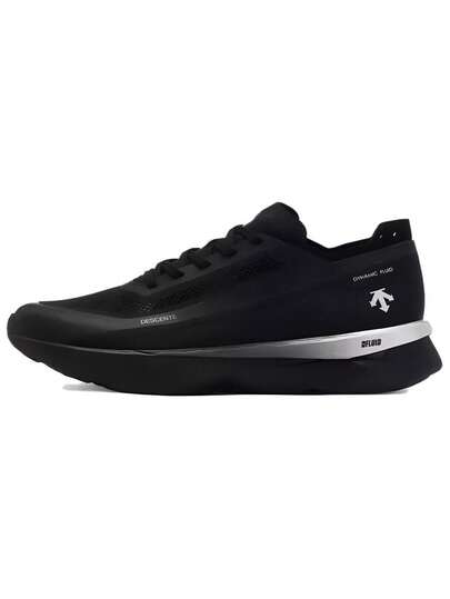 DESCENTE ENERZITE FLUID 2.0 Men's Slip-Resistant Low-Top Sneakers, Breathable Mesh With Comfort Cushioning For Daily Wear