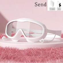 Large Frame Adult Swimming Goggles, Anti-Fog, Waterproof, Includes Nose Clip, Comfortable Soft Seal, Suitable For Swimming Training And Beach Surfing - Multicolor - View 10