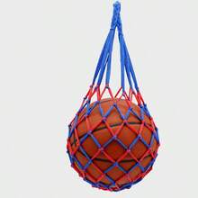 2pcs High Quality Reusable Ball Mesh Bag + Air Needle Set, Basketball - Football Mesh Bag/Reinforced Stitching/High Quality Mesh Bag/Durable, Handheld - Sports Equipment Portable Protection Storage, - Multicolor - View 5