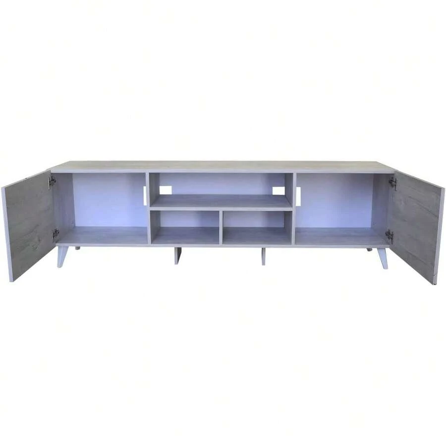 Television Stands & Entertainment Centers - Light Grey - View 1