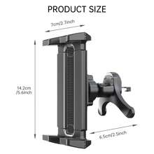 LRBH Car Air Vent Tablet Holder GPS Car Mount, Universal Tablet Stand Car Mount Compatible With 7" - 12.9" Tablets Pro Mini Air 2 Galaxy Tab And 4" - 7"Folding Screen/Straight Panel Phone Universal Holder - View 5