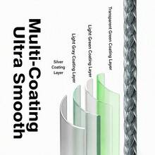 4-Strand Braided PE Fishing Line, High Tensile Strength Braided Fishing Line, Wear-Resistant Low Memory Multi-Strand PE Line, Suitable For Saltwater Freshwater Carp Bass Fishing Tackle Accessories - Multicolor - View 8