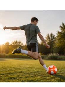 Textured Football Size 3, 4, 5; Curved Ball, Arc Training Soccer Ball, Match Spin Magic Ball - Multicolor - View 5