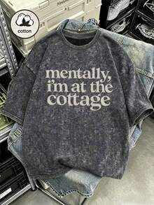 Plus Size Women's T-Shirt, Comfortable Design, Book Theme & Hockey Inspiration, Romantic Style - Black and Gray - View 3