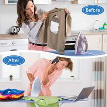 1pc Ironing Shoe Cover, Protective Ironing Pad, Electric Iron Anti-Scald Base, Clothing Protection Ironing Cloth, Easy Install Iron Base Accessory - Noshi Shoe Covers - View 3