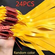 Durable High Elasticity Slingshot Rubber Band, Natural Rubber Material, High Precision Shooting Accessory, Suitable For Outdoor Hunting, Shooting Training And More - Multicolor - View 10