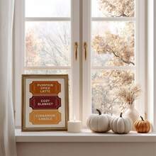 1pc Frameless Cute Fall Ticket Stub Aesthetic Wall Art Dorm Gift - Multi-color - View 6