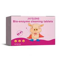 Tabletas Efervescentes de Sal Bio-Enzimática Jaysuing para Limpiar Ropa Amarillenta y Manchas Persistentes, Tabletas para Limpiar Manchas de Café - 1 - Ver 8