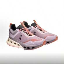 On Running Women Casual Shoes - Purple/Orange (Recommended to Size Up By 0.5-1) - View 3