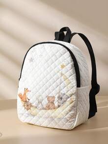 1pc Diamond Quilted Backpack, School Bag, Storage Bag, Travel Backpack ...