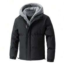 Men Down Coats - Black - View 4