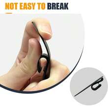 8PCS Car Floor Clips, Non-Slip Carpet Fixers, Automotive Fastener Carpet Clips, Car Floor Retaining Clip Truck, SUV, RV(Black) - A - View 4