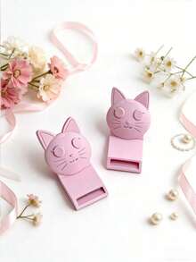 2/1pc Cute Cat-Shaped Can Opener, Multi-Functional Nail Protection Design, Fits Pet Food Cans And Beverages, Kitchen Essential, Suitable For Convenient Back To School, Outdoor Camping, Practical Holiday Must-Have, Ideal Gift For Women, Cute Pink Kitchen Accessory, Joyful Christmas Scene - View 7