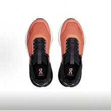 On Running Women Running Shoes - 橘/黑 - 查看 4