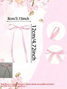 20pcs Christmas Bow Cupcake Toppers Birthday Bowknot Ribbons Coquette Red Bow High Footed Cup Balloon Wall Party Decorations Bridal Cake Dessert For Wedding Bridal Birthday Anniversary BabyShower Party Supplies,Christmas Holiday Decorations - Pink Bow - View 8