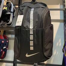 Nike Unisex Outdoor Sports Casual Travel Backpack, Large Capacity, Size: 59*34*24cm - Black/Silver Gray - View 11