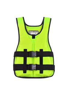 1 buah Jaket Pelampung Dewasa, Daya Apung Tinggi, Tali Bahu yang Dapat Diatur, Bernapas & Cepat Kering, Lapisan Luar Neoprene, Isian Busa EPE, Tebal Anti Benturan, Cocok Untuk Berenang, Menyelam, Jet Ski, Memancing - Hitam - View 36