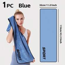 Quick-Dry Sports Towel, Absorbent Fitness Towel, Black & Gold Sports Style Towel, Beach Towel (Neck Towel), Club Towel, Hook Design, Machine Washable, Suitable For Women's Fitness, Yoga, Pilates, Tennis, Running, Swimming, Travel, Sports Sweat Wiping, Gym, Running, Outdoor Activities, - Multicolor - View 11