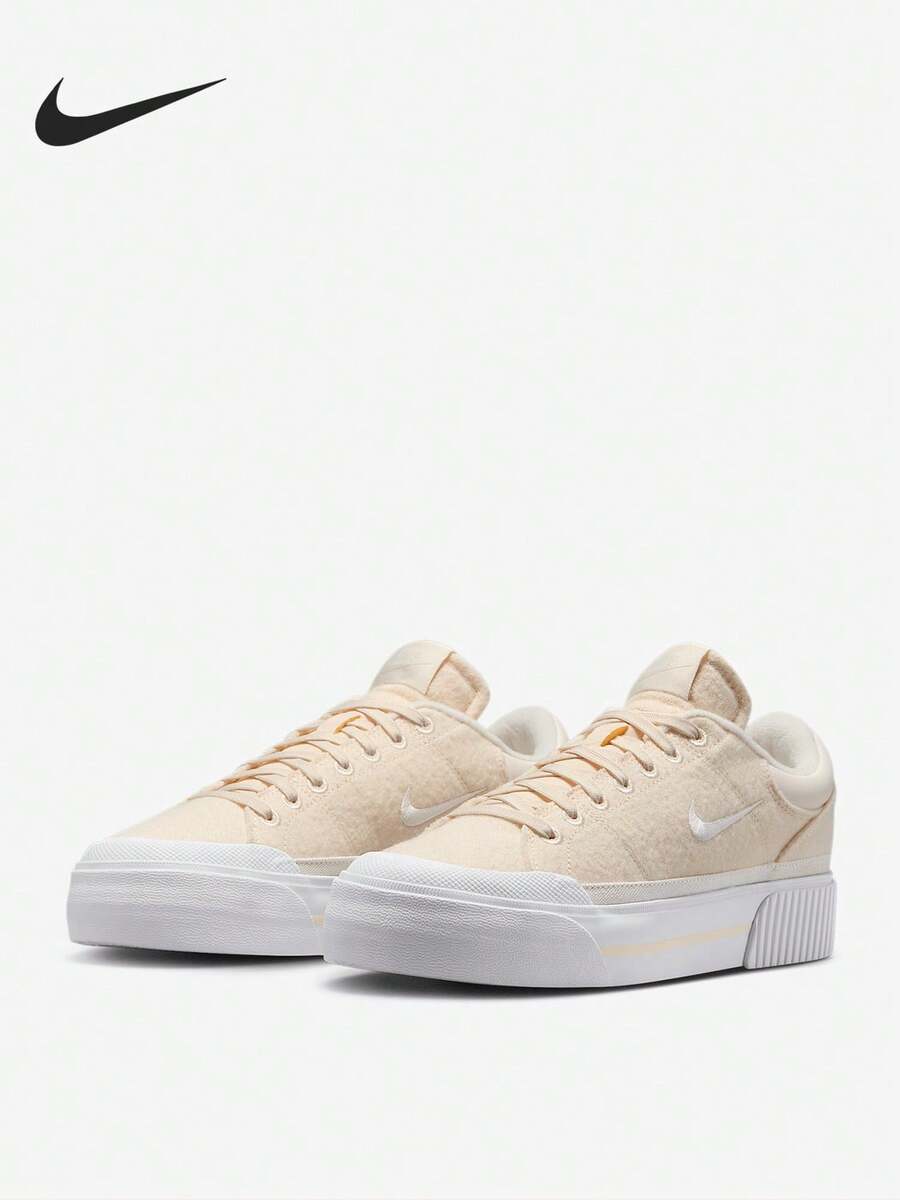 Nike Genuine Court Legacy Lift Women's Platform Sneakers FZ2606-101 - FZ2606-101 - View 1