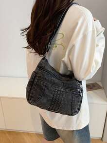 Women's Crossbody Bag Suitable For Daily Outings, Travel, Shopping And Street Shopping - Multicolor - View 6