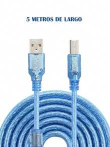 5m USB 2.0 Type A To B Printer Cable Compatible With Printers, Scanners, And Multifunction Devices - View 11