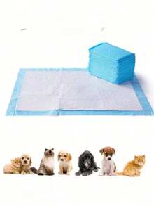 20/50 unidades de almohadillas absorbentes desechables resistentes a desgarros para adultos, personas mayores, entrenamiento de mascotas, almohadillas gruesas a prueba de fugas de orina - Multicolor - Ver 11