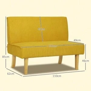 Sofas & Couches - Yellow - View 1