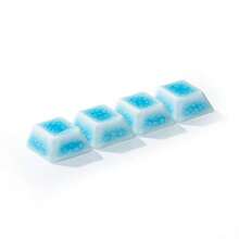 Cracked Ceramic Keycaps WASD Supplement Keys F-Row Supplement Keys Smooth Uniform Translucent Mechanical Keyboard Keycaps OEM Height - View 20