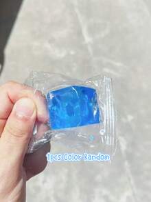 新款麥爾壓力緩解方塊玩具，超薄可擠壓麥爾抗壓玩具，柔軟慢回彈葡萄紋理水方塊玩具，慢回彈耐用，適合學生、青少年/成人玩耍使用，節日驚喜壓力緩解禮物、生日禮物、紓壓發洩玩具、遊戲擠壓玩具 - 彩色 - 查看 20