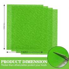 6/3/1pc Fruit & Vegetable Fresh-Keeping Mat, Refrigerator Drawer Liner, Shelf Mat, Reusable Storage Pad, Moisture-Proof & Non-Slip, Washable, PU Material. Suitable For Refrigerator, Kitchen, Drawer, Table, Shoe Cabinet, Space-Saving, Halloween Decor, Autumn Home Decor, Travel Essential, Kitchen Decor, Kitchen Storage & Organization, Kitchen Essential, Christmas Home Decor - One Size Fits All - View 8