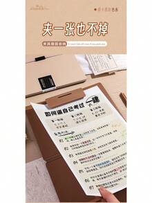 カーキ色のABSプラスチック（ABS樹脂）製クリップボード - カーキ - チェックする 9