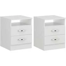 Nightstands - White - View 1