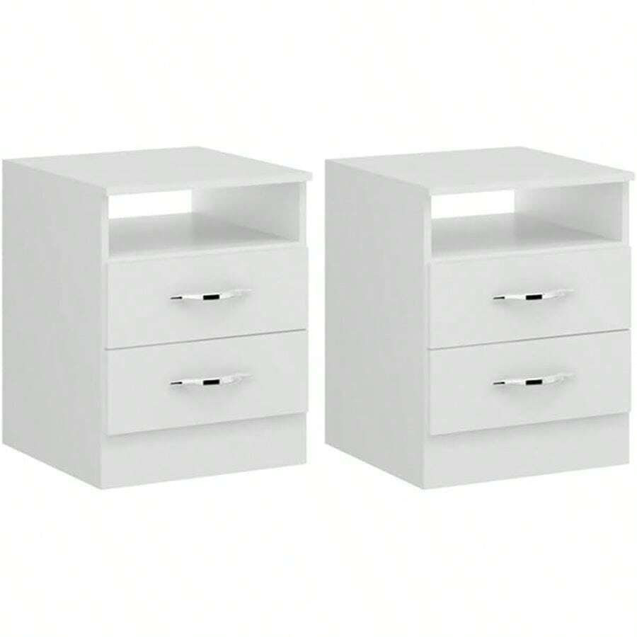 Nightstands - White - View 1