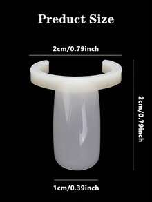 Transparent Color Ring Color Card, Nail Polish Display Board Ring-Shaped Color Card Nail Art Display Tool, Nail Care Supplies, Nail Art Tools, Back To School, Nails, Nail Tips Nail Art Tools - Multicolor - View 6