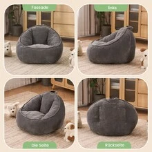 Bean Bags - Grey - View 6