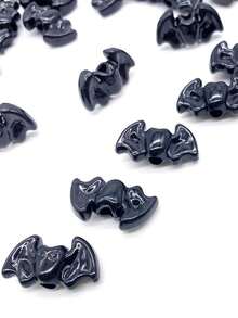 Gothic Style Halloween Bat Beads, Multi-Color Bat Pendants, For Jewelry Making, DIY Bracelets, Necklaces, Earrings, Handmade Accessories, Halloween Decor Gifts - Halloween Bat Beads - View 2